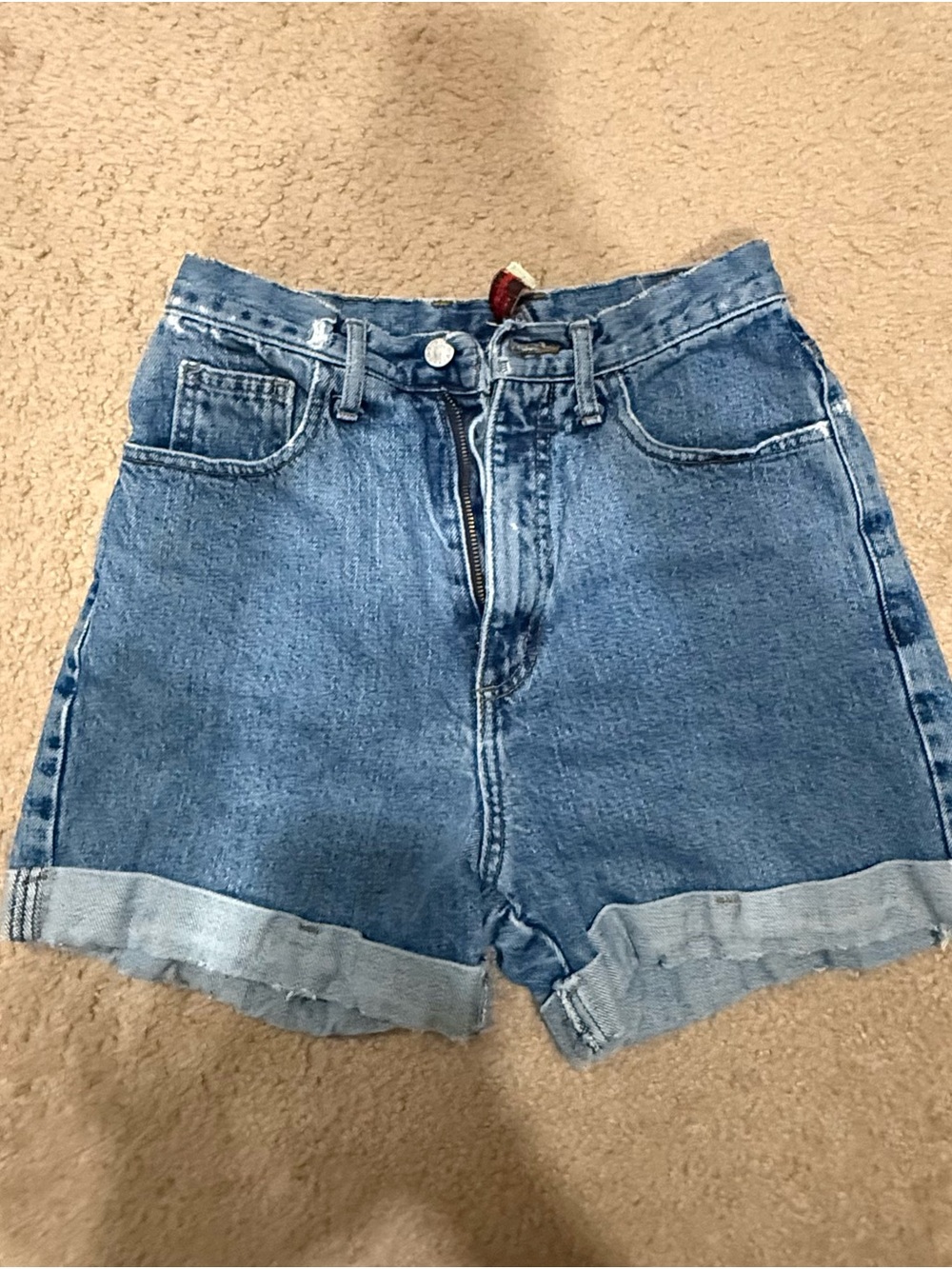 Vintage Guess High-Rise Blue Denim Women’s Shorts